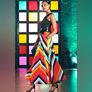 Criss cross front maxi dress